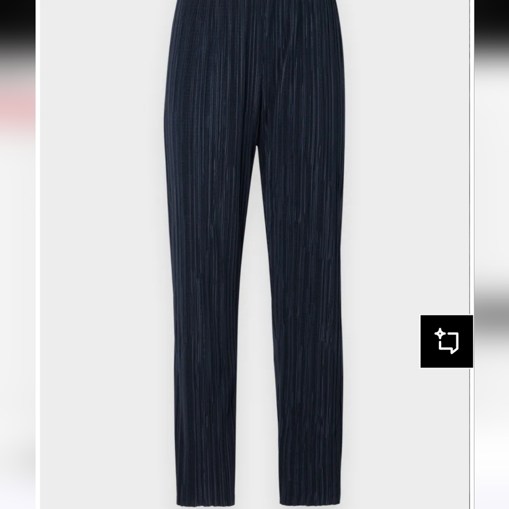 Calvin Klein Collection Women's Navy Striped Pants